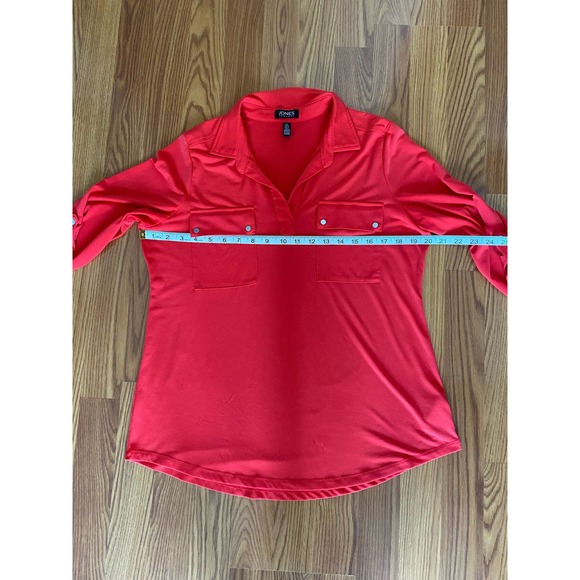 Women’s Salmon Color Jones New York Shirt - Picture 10 of 10